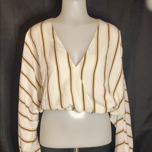 Forever 21 Striped blouse
